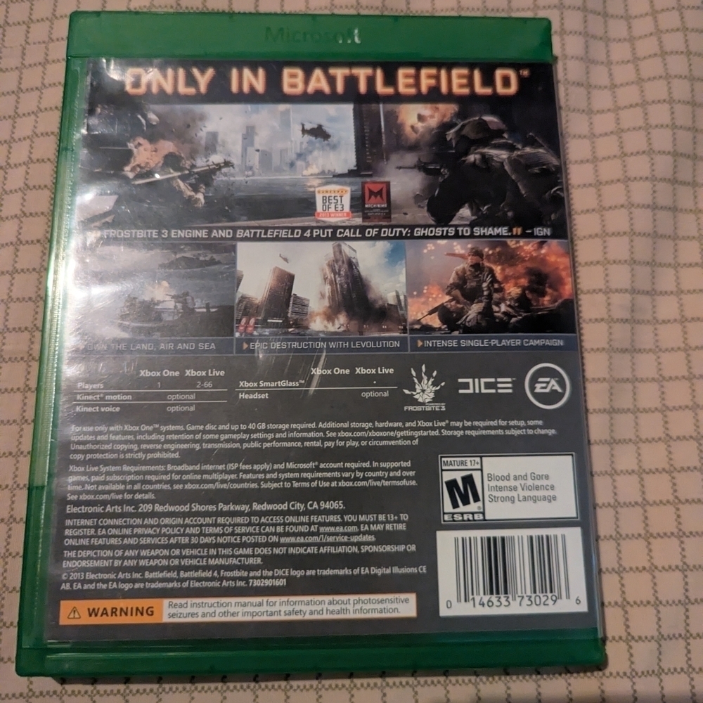Battlefield 4 for One - Green Case - Picture 2 of 3